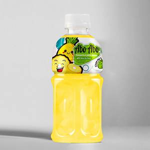 Botella Personalizada Abo Abo para Bebidas de Gelatina de Coco y Jugo de Piña, Disponible para Fabricación por Contrato y Marca Blanca - Product Image 1