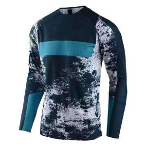 Jersey de Motocross para Hombre, para Todo Clima, Spandex/Poliéster, Ultraligero, 300g, Resistente al Calor, Transpirable, Cortavientos, de Secado Rápido - Product Image 4