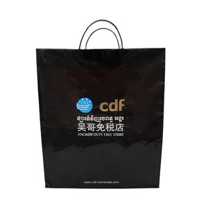Sacs à provisions réutilisables en plastique à poignée rigide, design de luxe personnalisé avec logo, commande auprès du fournisseur vietnamien 2025 - Product Image 1