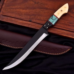 Cuchillo de Filetear de Acero al Carbono Nordic Forge con Funda de Cuero, Hecho a Medida, Alta Dureza, Extra Afilado, Cuchillo de Cocina Duradero - Product Image 1