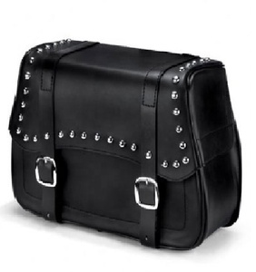 CONJUNTO DE BOLSAS DE SILLÍN DE MOTO DE CUERO, BOLSA DE VIAJE DE EQUIPAJE, ALFORJERO DE MOTO, ELECCIÓN DE MOTO - Product Image 1