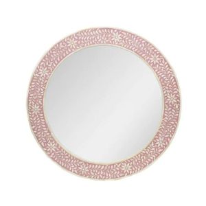 Marco de Espejo con Incrustaciones de Hueso Hecho a Mano Estilo Art Deco, con Forma Personalizada para Decoración de Pared de Lujo, Regalo de Cumpleaños, Hecho a Mano en India - Product Image 2