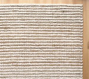 Alfombra Moderna Tejida a Mano de Lana, Ecológica, con Patrón Abstracto, Textura de Bucle Grueso, Alfombra Resistente para Sala de Estar - Product Image 2