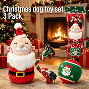 Christmas Cat <b>Toy</b> Gift Set 9 Piece Interactive <b>Pet</b> <b>Toy</b> Pack Holiday Plush Teaser <b>Toys</b> for Indoor Cats - Product Image 3