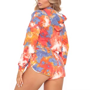Sudadera con Capucha Corta para Mujer, Tendencia de Otoño, Alta Calidad, 100% Algodón, Secado Rápido, Transpirable, Anti UV - Product Image 5