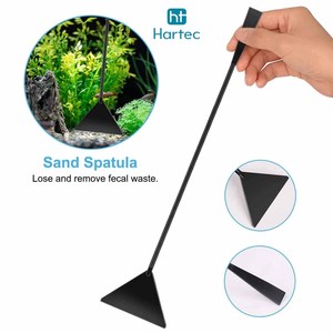Juego de Herramientas de Acuarios de Acero Inoxidable Negro Mate Premium, Tijeras para Podar Plantas Vivas, Pinzas, Kit de Mantenimiento para Peceras - Product Image 2
