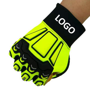 Gants de travail mécaniciens résistants aux chocs, imperméables, pour l'industrie pétrolière et gazière, fabriqués au Pakistan - Product Image 2