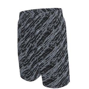 Pantalones cortos de hombre de alta calidad con logotipo bordado personalizado, con cordón ajustable, de algodón grueso y felpa, lisos y de color sólido. - Product Image 5