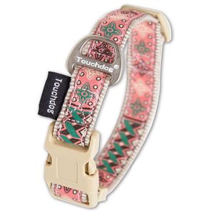 Collier pour animaux de compagnie brodé et cousu avec motif de menuiserie, résistant, avec laisse - Product Image 2
