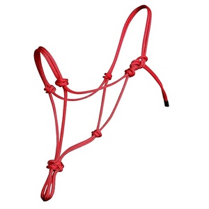 High Quality Horse Rope halter Headcollar Black Color Rope Halters Excellent Material Customize Logo OEM Supplier - Product Image 6