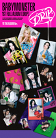 BABYMONSTER - 1er ALBUM COMPLET [DRIP] YG TAG CD Musique Pop Coréenne pour Tous les Âges