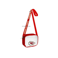 Sac transparent à bandoulière pour supporter sportif, best-seller, avec perles, accessoire de jour de match, sac de stade pour supporter de football