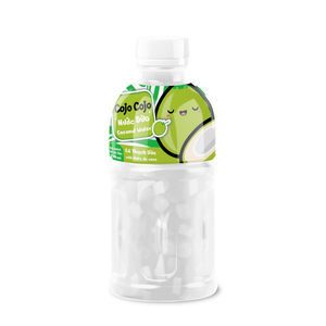 โคโจ โคโจ น้ำผลไม้คั้นสด 100% บริสุทธิ์ 10.8 ออนซ์  ผสมวุ้นมะพร้าวและเจลลี่ ไม่เติมน้ำตาล รับผลิตแบบ OEM แบรนด์ส่วนตัว - Product Image 1