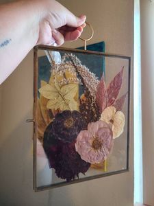 Wholesale <b>Vintage</b> Metal Glass Hanging Photo <b>Frame</b> Rustic Home Decor Wall Art <b>Picture</b> Display <b>Frame</b> Custom Hospitality Supplier - Product Image 3