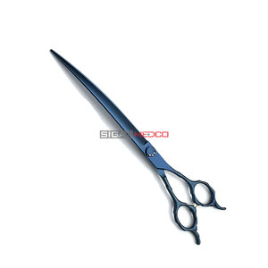 Fancy Handle Pet Grooming <b>Scissor</b> Stainless Steel Adjustable Screw Professional Animal Hair Cutting Shears Durable Sharp Blade - Product Image 1