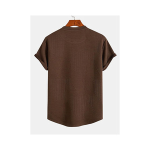 Fabricante Profesional de Camisetas de Corte Regular, Camiseta de Cuello Redondo de Algodón, Impresión de Logotipo Personalizado - Product Image 6
