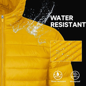 2026 New Arrival High Quality Coated 100% Nylon <b>Camouflage</b> Formal Men Puffer Jacket Custom Windproof Front Design Spring OEM - Product Image 4