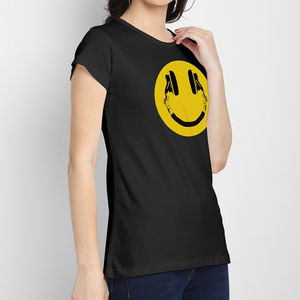 Camisetas de Cuello Alto para Mujer, Personalizadas, Estampadas, Formales, de Verano, Corte Ajustado, Suaves, 100% Algodón, Transpirables, de Alta Calidad, 180g, en Oferta - Product Image 2