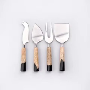 Table Craft Stainless Steel <b>Cheese</b> <b>Knife</b> <b>Set</b> Durable Cutting Tools Kitchen Serving Utensils - Product Image 1