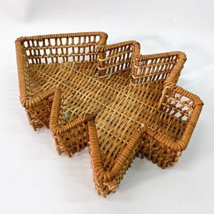Meilleures ventes : plateaux de rangement en rotin tressé, plateau en forme d'arbre, prix bas, autres décorations de Noël - Product Image 2