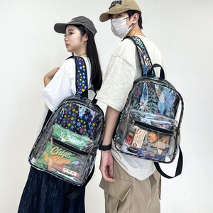 Mochila Escolar Impermeable de PVC Transparente de Alta Calidad, Portátil, para Almacenamiento de Libros, Precio al por Mayor - Product Image 5
