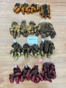 Vente flash 2025 Extensions de cheveux bouclés à ressorts de vapeur Cheveux humains vierges vietnamiens alignés sur les cuticules Qualité supérieure - Product Image 5