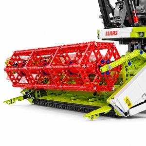 CaDA C61508 CLAAS Dominator 370 Moissonneuse-batteuse en blocs de construction 4567 pièces Modèle de véhicule agricole à l'échelle 1:17 Présentoir de collection - Product Image 4