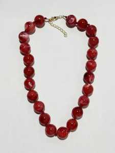Collier ras du cou bohème en perles de résine verte pour femme, écologique, fait main, thème ange, mode Noël, artisanat d'été - Product Image 5