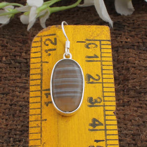 Pendientes de Fluorita Ovalada Natural al por Mayor, Pendientes de Plata de Ley 925 con Piedras Preciosas para Mujer, Joyería Fina a Precio de Fábrica - Product Image 5