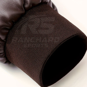 Veste bomber en cuir de vache véritable pour homme, fermeture éclair classique, vêtement d'extérieur décontracté chaud pour l'hiver, séchage rapide, écologique, respirant - Product Image 6