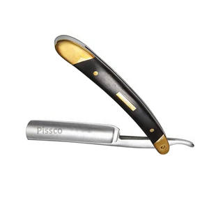 Navaja de Afeitar Plegable de Acero Inoxidable Personalizada para Barbería, Cuchilla de Repuesto para Cortar el Cabello, Navaja Recta de Acero Inoxidable - Product Image 4