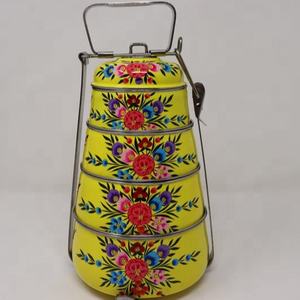 King Stainless Steel Multi-layer Insulation Lunch <b>Box</b> Outdoor Picnics Student Nutritious Meals Food Preservation Carrying Pot - Product Image 3