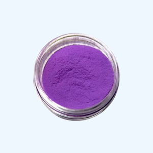 Colorant en poudre violet basique en vrac pour papier et textile, encre à haute intensité, teinte violette vibrante - Product Image 1