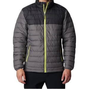 Custom Logo Lightweight Men <b>Quilted</b> Jacket Padded Jacket Color Block Design Warm Outdoor Sports Insulated Winter Wear - Product Image 1