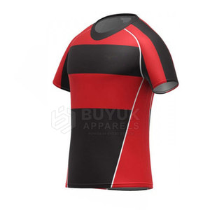 Tenue de rugby en polyester légère, respirante, à séchage rapide, durable, ensemble d'entraînement pour sports d'équipe, pour hommes adultes, personnalisable - Product Image 5