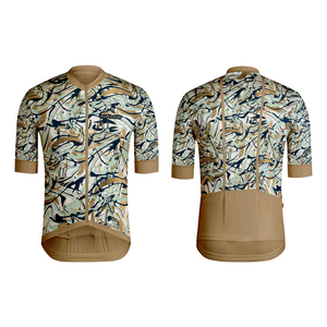 Nouveau Maillot de Cyclisme Homme Personnalisé à Manches Courtes, Couleur Unie, Séchage Rapide, Respirant, Réversible, Grande Taille, avec Gants, Vente en Gros OEM - Product Image 5