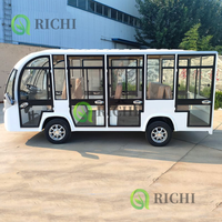 Bus de transport de passagers, batterie longue portée, bus électrique avec climatisation, 8/11/14/17/20 places, mini-bus électrique