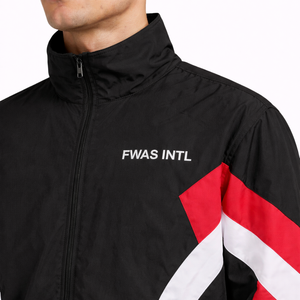 Chaquetas cortavientos personalizadas para hombre, estilo vintage retro, con cremallera, para primavera, para exteriores, con capucha, de tela tejida, venta al por mayor B2B, chaquetas para hombre - Product Image 4