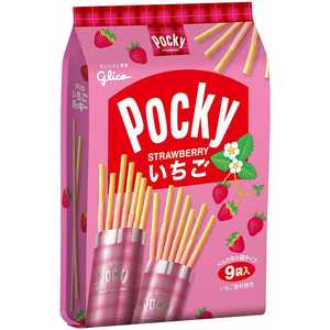 Glico Pocky Strawberry Heartful 40g x24 Paquete Familiar, Palitos de Galleta Japoneses, Venta al por Mayor, Caja a Granel, Calidad de Exportación, Nuevo Empaque - Product Image 1