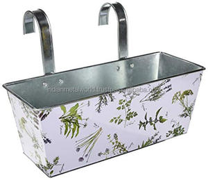 Cubo de hierro moderno, macetas y jardineras personalizadas para decoración del hogar y jardín, jardineras de hierro baratas para la India - Product Image 5