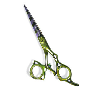 Ciseaux de coiffure professionnels pour salon et barbier, instruments de beauté haut de gamme, ciseaux de barbier élégants en acier inoxydable - Product Image 1