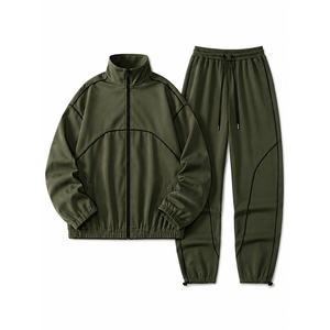 Men's Performance Windbreaker Jacket and Pants Matching <b>Set</b> - Product Image 1