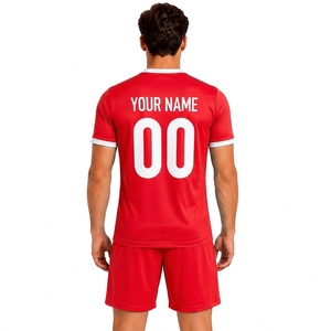 ชุดกีฬาทีมแบบกำหนดเอง OEM ODM ผู้ผลิตเสื้อผ้าฟุตบอลแบรนด์ส่วนตัว โรงงาน - Product Image 6