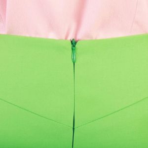 AKA <b>Pencil</b> <b>Skirt</b> Kelly <b>Green</b> Women's Tailored Knee Length Business Office <b>Skirt</b> Professional Sorority Apparel Classic Fit - Product Image 6