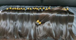Cabello Humano Virgen Remy de Primera Calidad, Sin Procesar, con Cutícula Completa, Cabello Humano a Granel, Materia Prima, Rubio Decolorado # 60, # 613 - Product Image 6