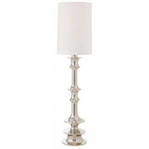 Lampe de table moderne avec base en métal, finition laiton antique, abat-jour en tissu blanc, luminaire décoratif pour la maison, prix excellent - Product Image 6