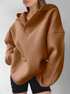 Sudadera Oversize para Mujer con Logo Personalizado, Estampado, Hombros Caídos, Fabricante Mayorista de Ropa - Product Image 6