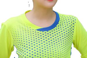 Nouveaux hommes/femmes Badminton chemise à manches longues + pantalon, tennis de table/tennis chemises hommes vêtements d'entraînement, ping-pong maillots pantalons de Sport - Product Image 3