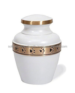 Urnes funéraires en laiton pour chats et chiens Urnes funéraires commémoratives pour animaux de compagnie pour les cendres de chat et de chien Urnes en gros à bas prix - Product Image 2