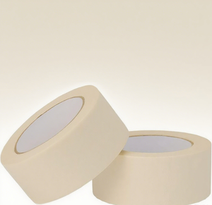 マスキングテープ24mm x 50m白マスキングテープ高温度耐性強力な接着剤自動車塗装用壁デコ - Product Image 5